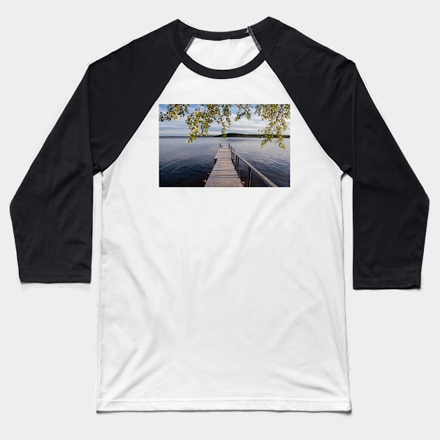 The Birch-Framed Jetty Baseball T-Shirt by krepsher